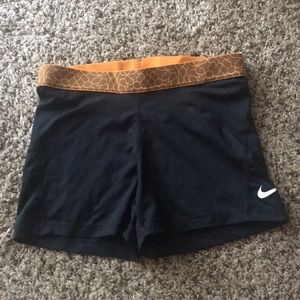 Nike pro spandex shorts